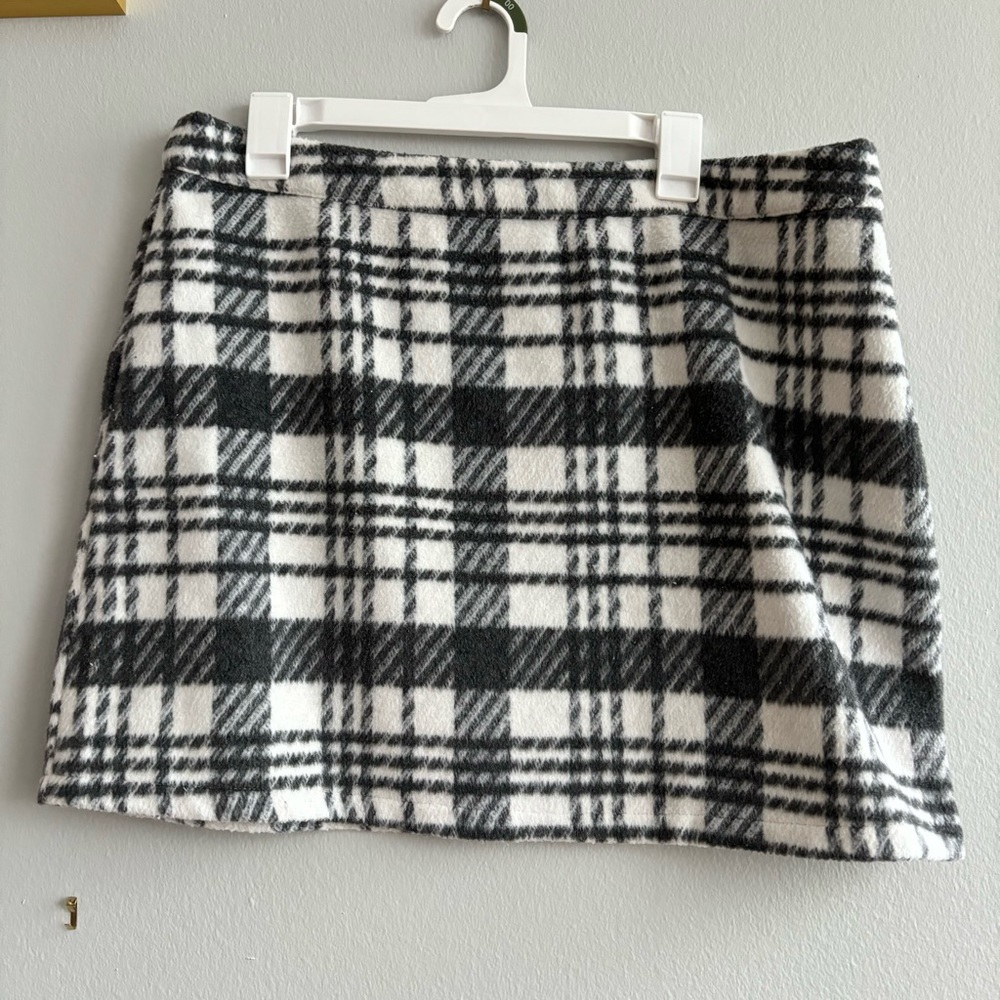 🤍Plaid Tartan Mini Skirt